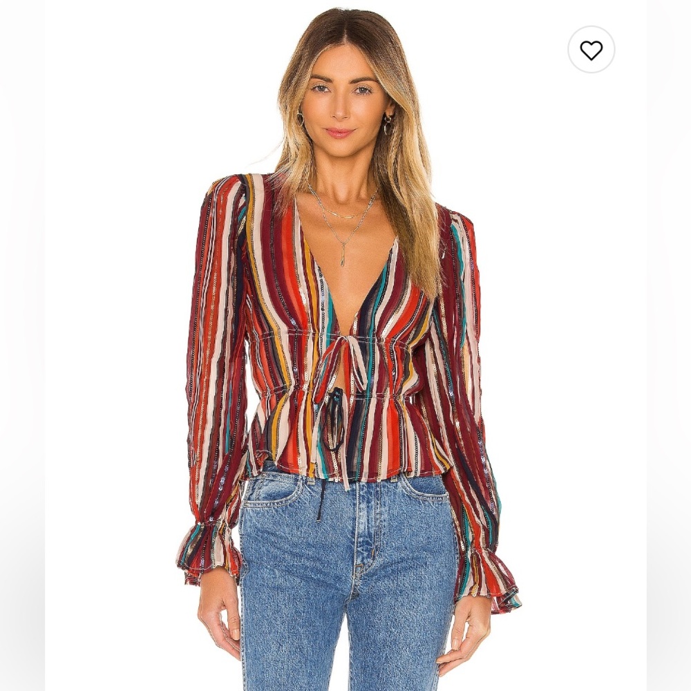 Revolve X House of Harlow 1960 Roksana Blouse